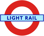 London Transport Light Rail roundel small