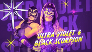 Ultra Violet & Black Scorpion