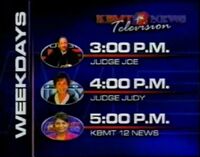 KBMT Afternoon Lineup 2001