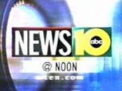 WTEN-TV's News 10 At Noon Video Open From October 2000