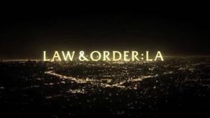 Law & Order LA Title Card