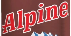 Alpine milk logo