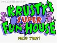 Krusty's Fun House is known as Krusty's Super Fun House on SNES and Sega Mega Drive/Genesis.