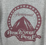 Logo seen on a 70s/80s Paramount T shirt.