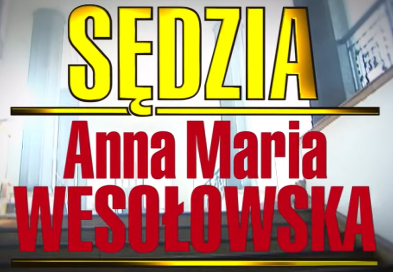 Sędzia Anna Maria Wesołowska Cały Film Sędzia Anna Maria Wesołowska | Logopedia | Fandom