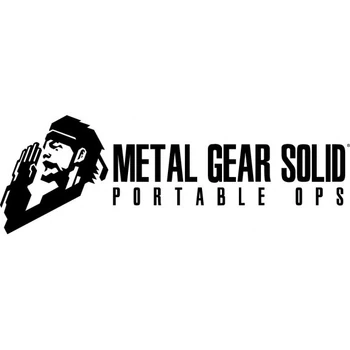 18 Metal Gear Solid Portable Ops logo