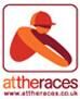 Attheraces logo (2002-2005, white)