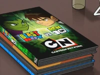 Logo used on Ben 10 vs. Beast Boy bumper with the 2004-2010 Cartoon Network logo