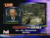 Fox bug used during Fox News Special Report of September 11th, 2001