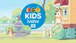 Blue Promo variation of the logo (as seen on a promo for Bluey)