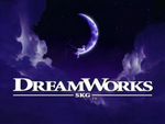 Alternate logo reading "SKG" instead of "HOME ENTERTAINMENT". Used on DreamWorks video games.