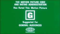 MPAA Screen Rated PG 