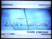 KBNT-CA Univision San Diego Blue Alternate Station ID 2002-2004