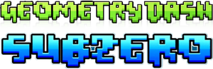 Geometry-dash-subzero logo