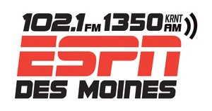 KRNT 102.1 FM 1350 AM ESPN Des Moines