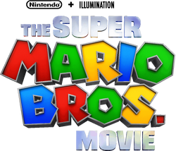 TPG7650 on Game Jolt: The Super Mario Bros. logo, but it's poorly drawn.  #MarioMovie #Nin