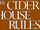 The Cider House Rules