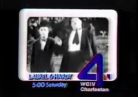 WCIV 4 promo for Laurel & Hardy in 1980.