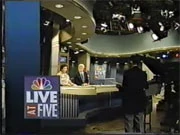 News 4 Live at Five intro (September 6, 1991)