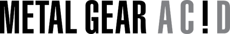 16 Metal Gear Acid logo