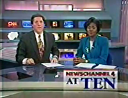 Newschannel 4 10:00 p.m. end-of-intro title logo (1994–1995)