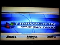 KBNT-CA Univision 17 San Diego