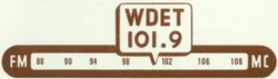 WDET Detroit 1949