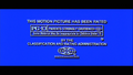 MPAA PG-13 Rating Screen (1994)