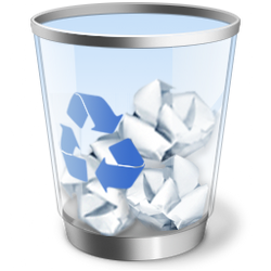 Where is the recycle store bin in windows 7