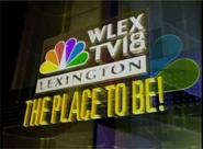 Station ID, using graphics from NBC's "The Place To Be!" image campaign (1990)