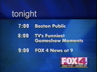 Fox 4 KC Schedule Nov. 11, 2002