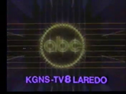 Station ID during secondary affiliation with ABC (1973-1984)