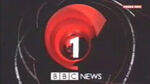 BBC-TV's BBC News At 1 O'Clock Video Open From Monday Afternoon, February 16, 2004