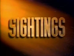 Sightings Title Card
