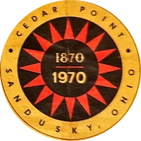 Cedar Point Centennial logo