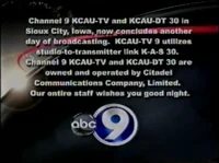 Station ID/Sign-off slide