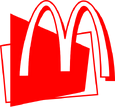 McDonalds 1995 red