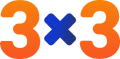 3×3