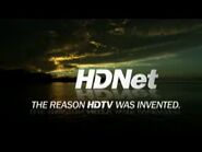 Logo with slogan "The reason HDTV was invented"