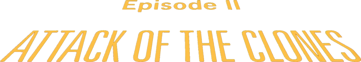 attack of the clones logo