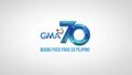 GMA's 70th Anniversary logo, seen in promo teasers (January–April 2020)