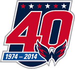 40th anniversary badge, used during the 2014-15 season.