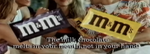 "The milk chocolate melts in your mouth, not in your hand" (United States, 1986–1991)