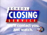 NewsChannel 5 School Closing Service