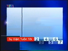 VTV1 Sự kiện tuần tới (2007-2009, Bản mẫu)