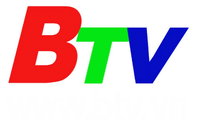 BTV Bình Dương logo màn hình (BTV1, có website)