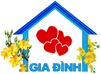 HTVC Gia đình logo Tet 2018
