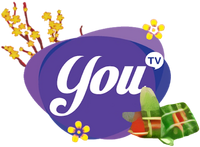 YouTV logo Tết 2023 no text