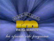 Sponsorship billboard (Reig Marti, 1996).
