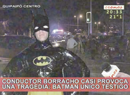 Drunk driver almost causes tragedy: Batman is the only witness (2003).